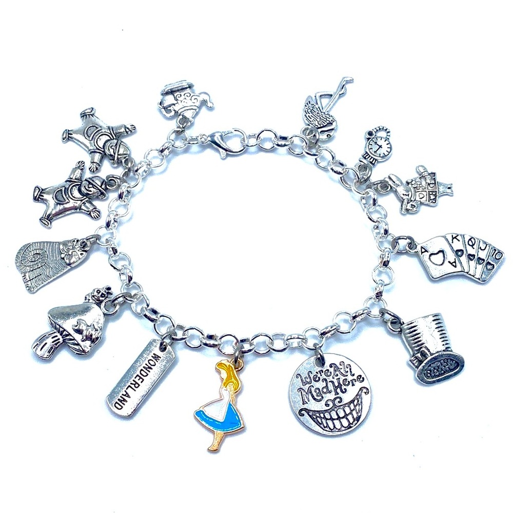 Alice’s Adventures In Wonderland Charm Bracelet